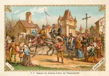 Departure of Joan of Arc from Vaucouleurs, 1429